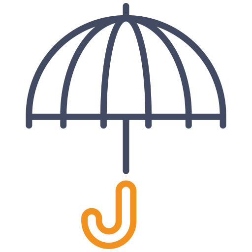 Зонтик бесплатно иконка