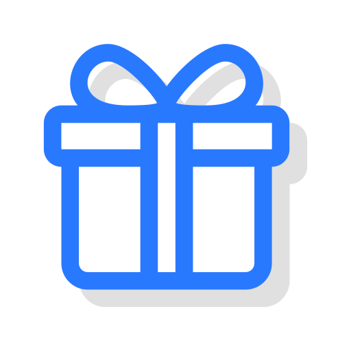 caja de regalo icono gratis