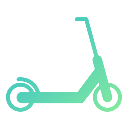 scooter electrico icono gratis