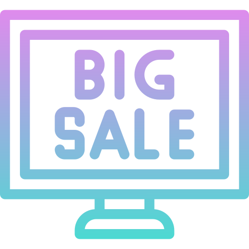 Большая распродажа бесплатно иконка