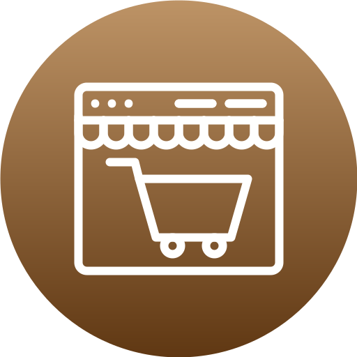 tienda online icono gratis