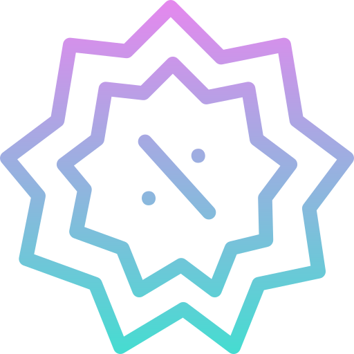 rabais Icône gratuit