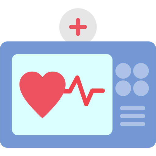 electrocardiograma icono gratis