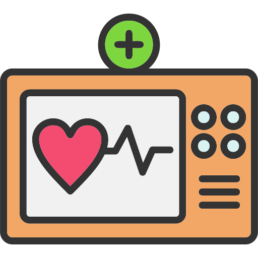 electrocardiograma icono gratis