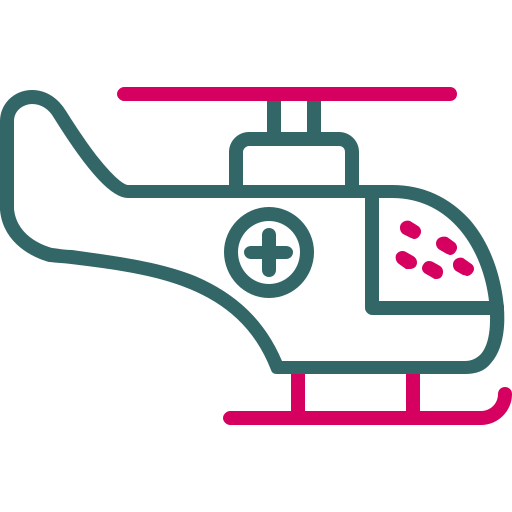 helicóptero icono gratis