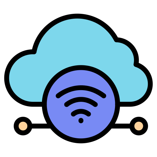 señal de nube icono gratis