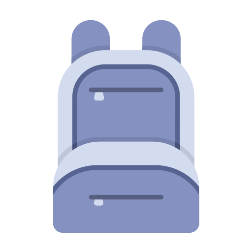 mochila icono gratis