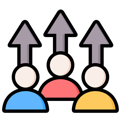 Employee growth - Free user icons