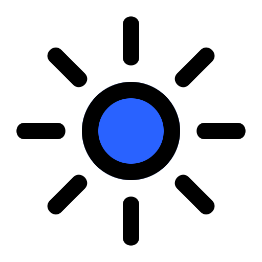 Brightness free icon