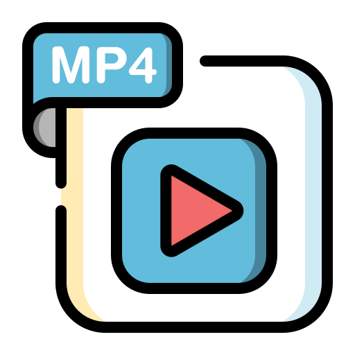 mp4 icono gratis