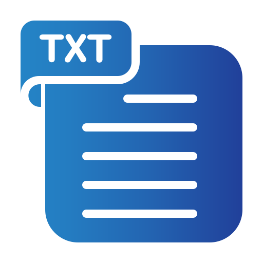 txt icono gratis