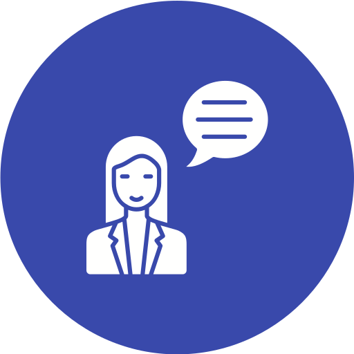 opinión icono gratis