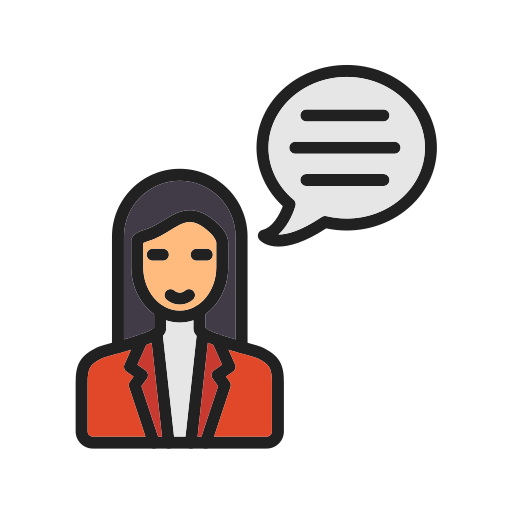 opinión icono gratis