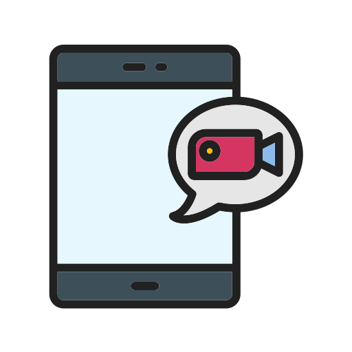 videollamada icono gratis