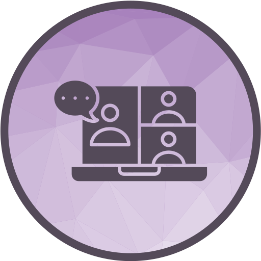 화상 회의 무료 아이콘