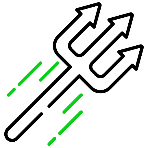Трезубец бесплатно иконка Трезубец бесплатно иконка