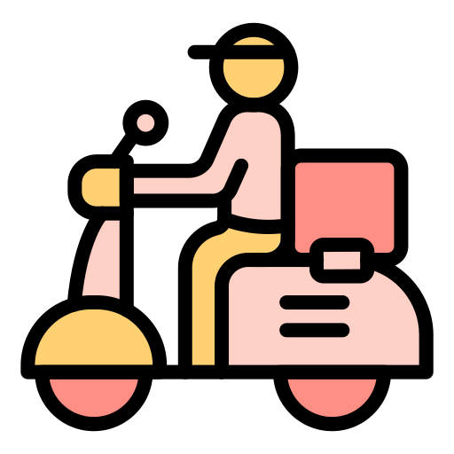 vélo de livraison Icône gratuit vélo de livraison Icône gratuit