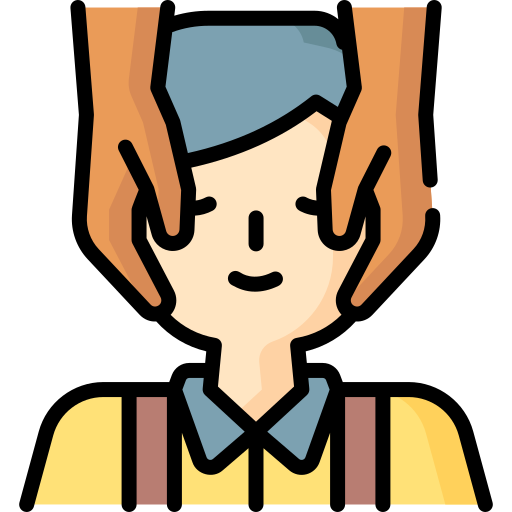 masaje facial icono gratis