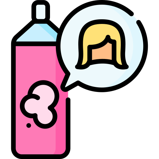 laca para el cabello icono gratis