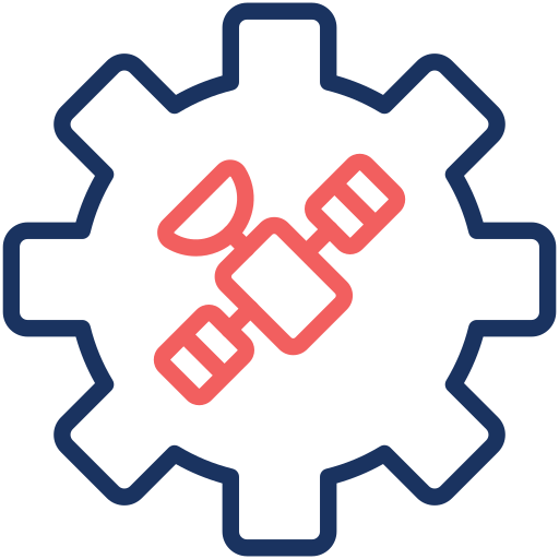 satélite icono gratis