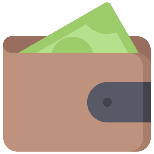 billetera icono gratis