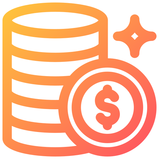 monedas icono gratis