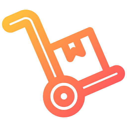 Delivery cart - Free transport icons