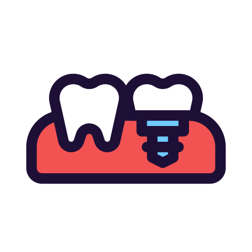 implante dental icono gratis