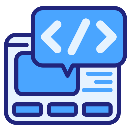 programación web icono gratis