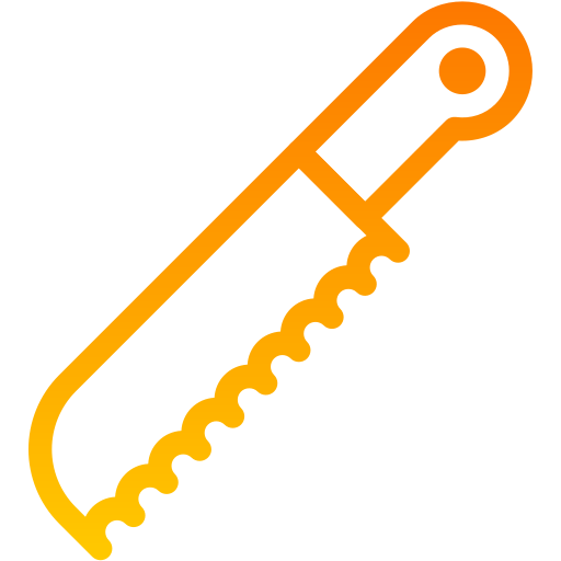 cuchillo para el pan icono gratis