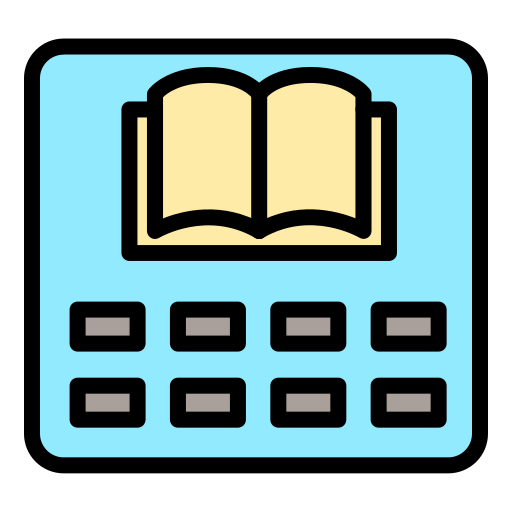 libro en línea icono gratis