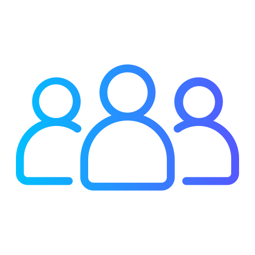 trabajo en equipo icono gratis