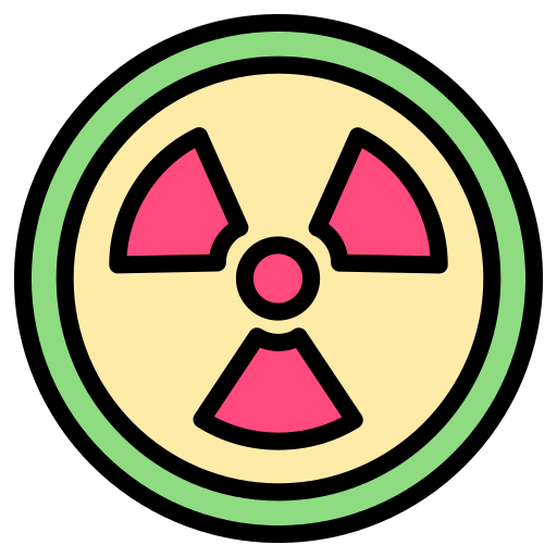 Radiation sign - Free signaling icons