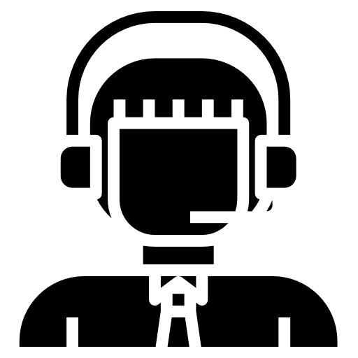 vendedor telefónico icono gratis