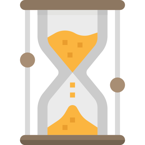 Sand clock - Free time and date icons