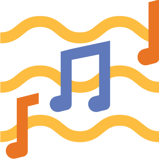 notas musicales icono gratis