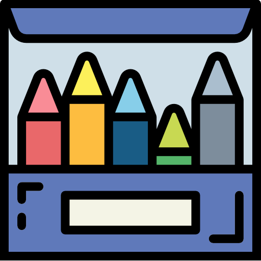 Crayons Free Icon