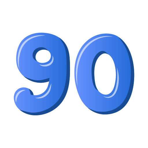 90 icono gratis