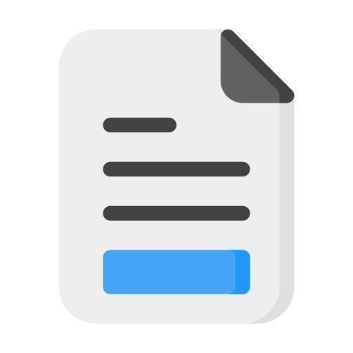 pie de página icono gratis