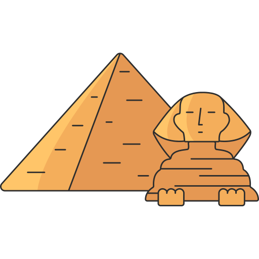 Piramid - Free cultures icons