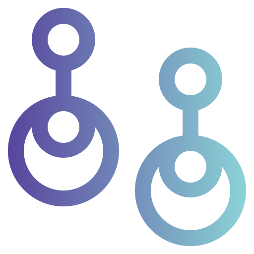 Earrings free icon
