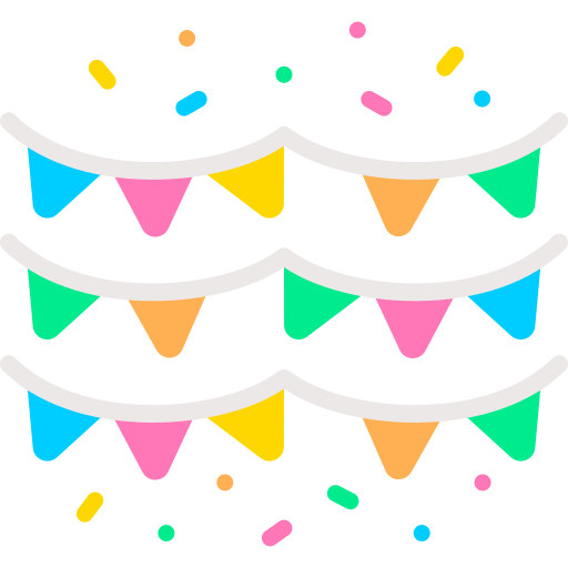 guirnalda icono gratis