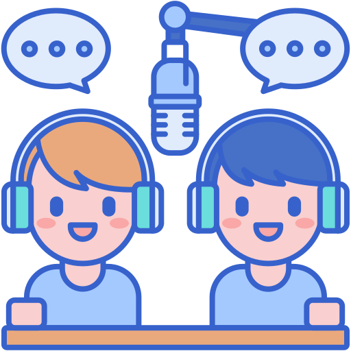 podcaster icono gratis