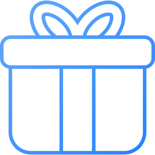 caja de regalo icono gratis