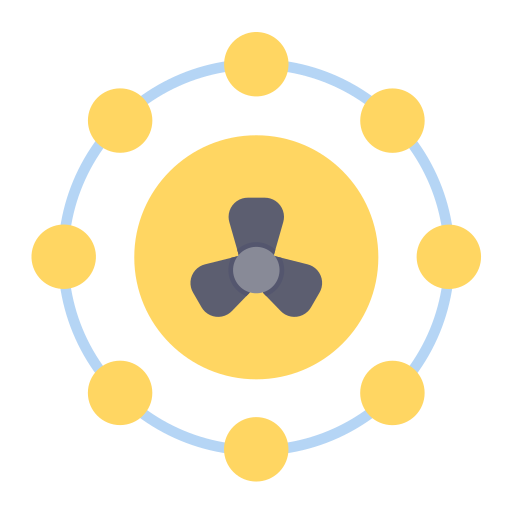 nucléaire Icône gratuit