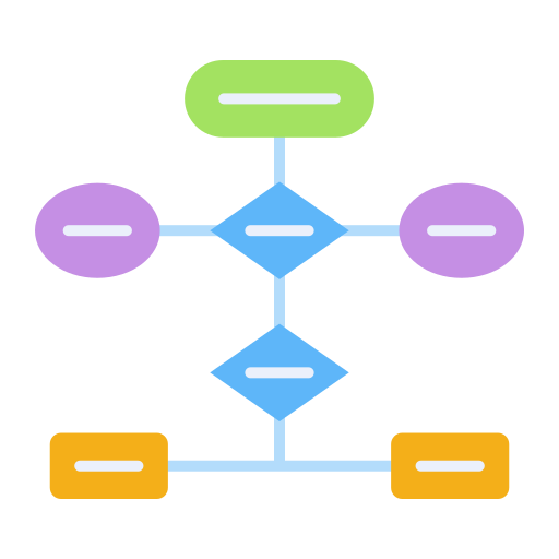 Flow chart - Free miscellaneous icons