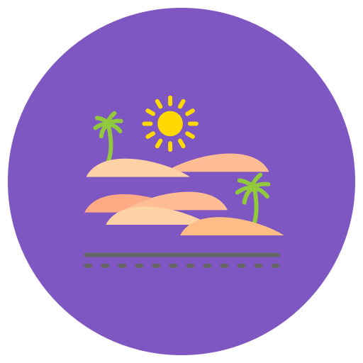desierto icono gratis