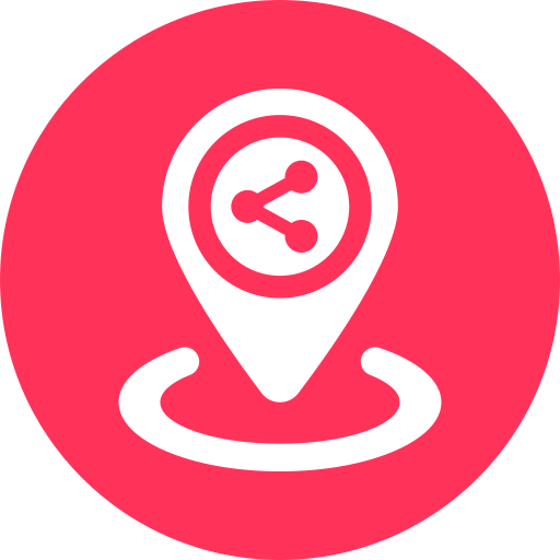 ort teilen kostenlos Icon