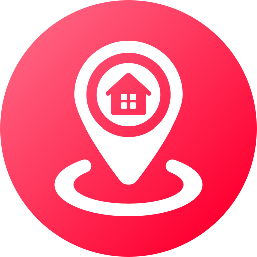 endereço residencial grátis ícone