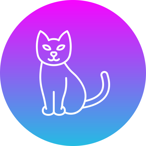 Черная кошка бесплатно иконка